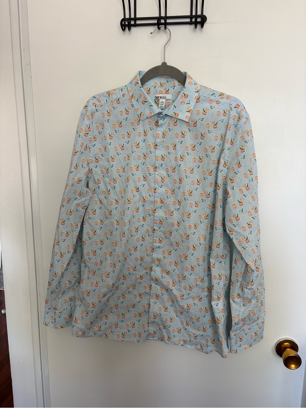 Bar 111 men’s slim fit button down